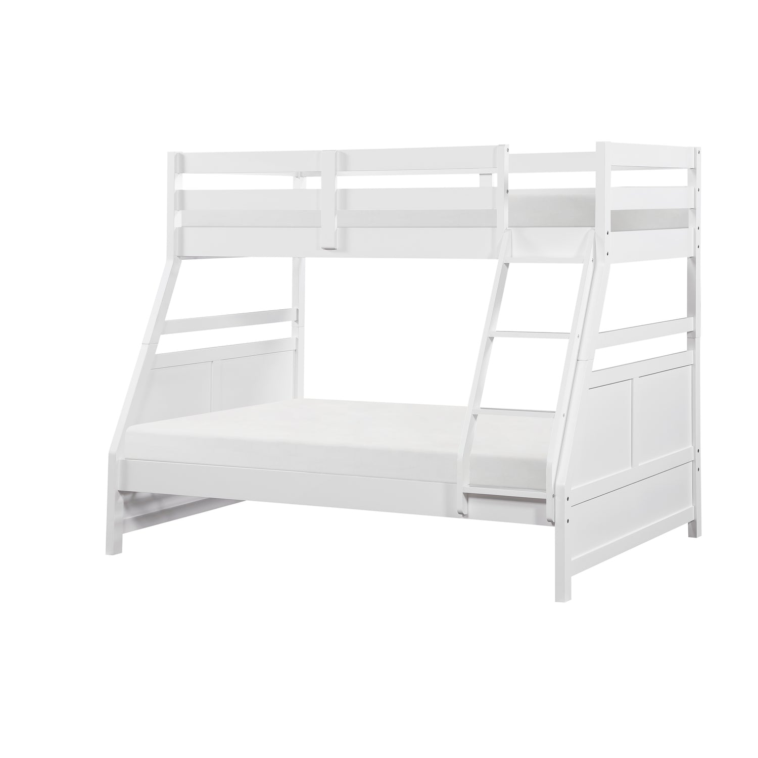B2024WHTF-1* (3) Twin/Full Bunk Bed - B2024WHTF-1*