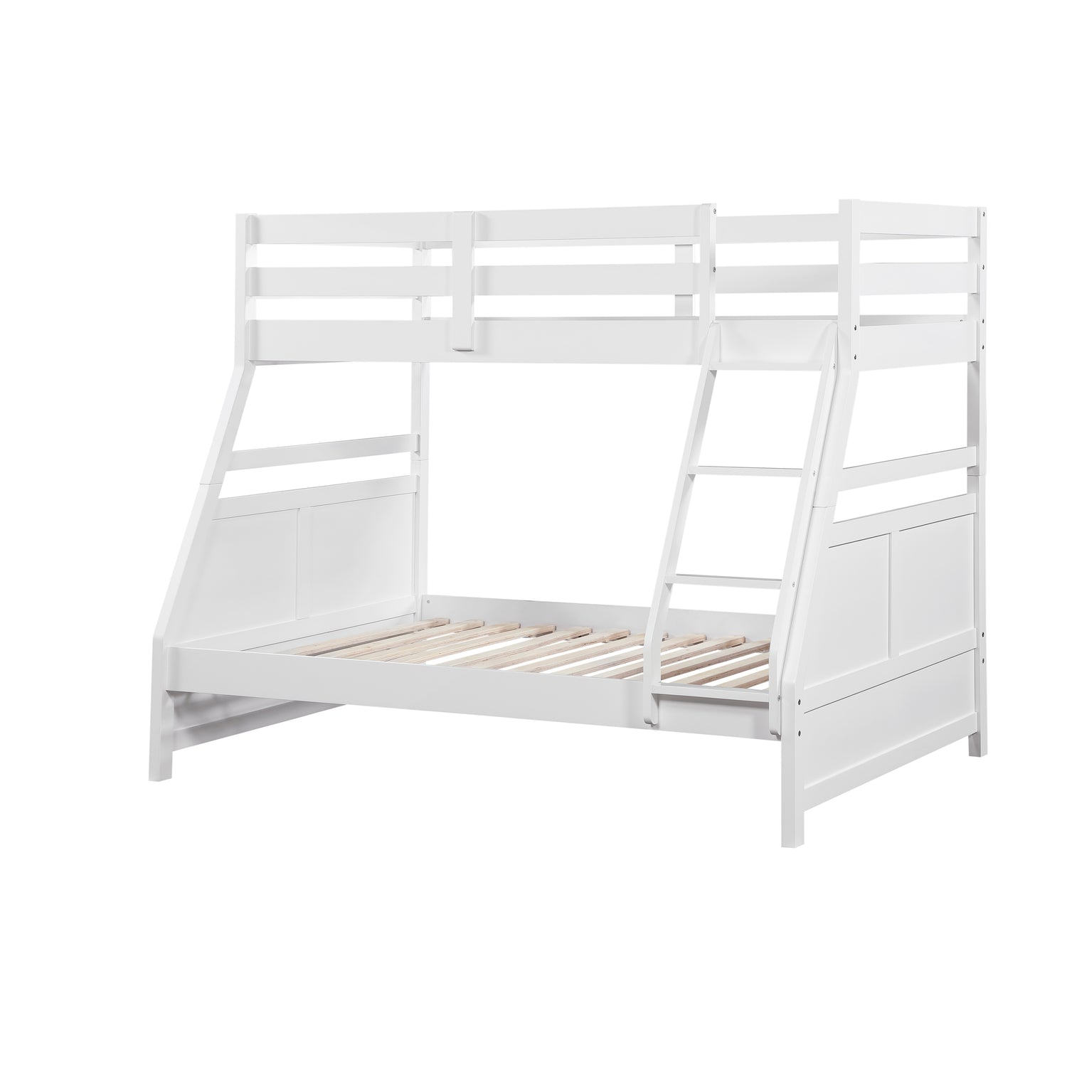 B2024WHTF-1* (3) Twin/Full Bunk Bed - B2024WHTF-1*