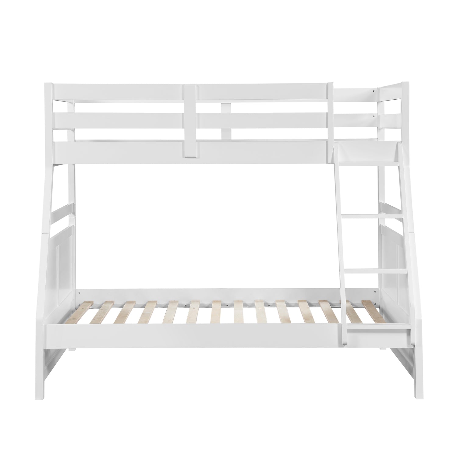 B2024WHTF-1* (3) Twin/Full Bunk Bed - B2024WHTF-1*