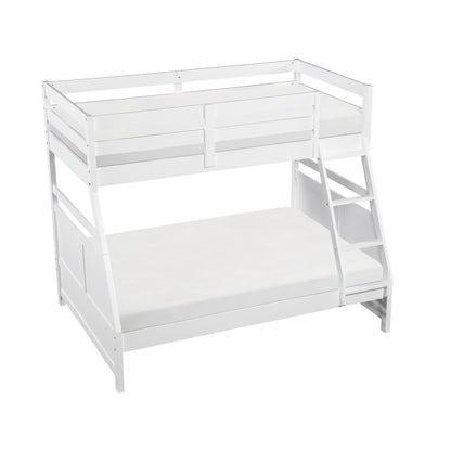 B2024WHTF-1* (3) Twin/Full Bunk Bed - B2024WHTF-1*