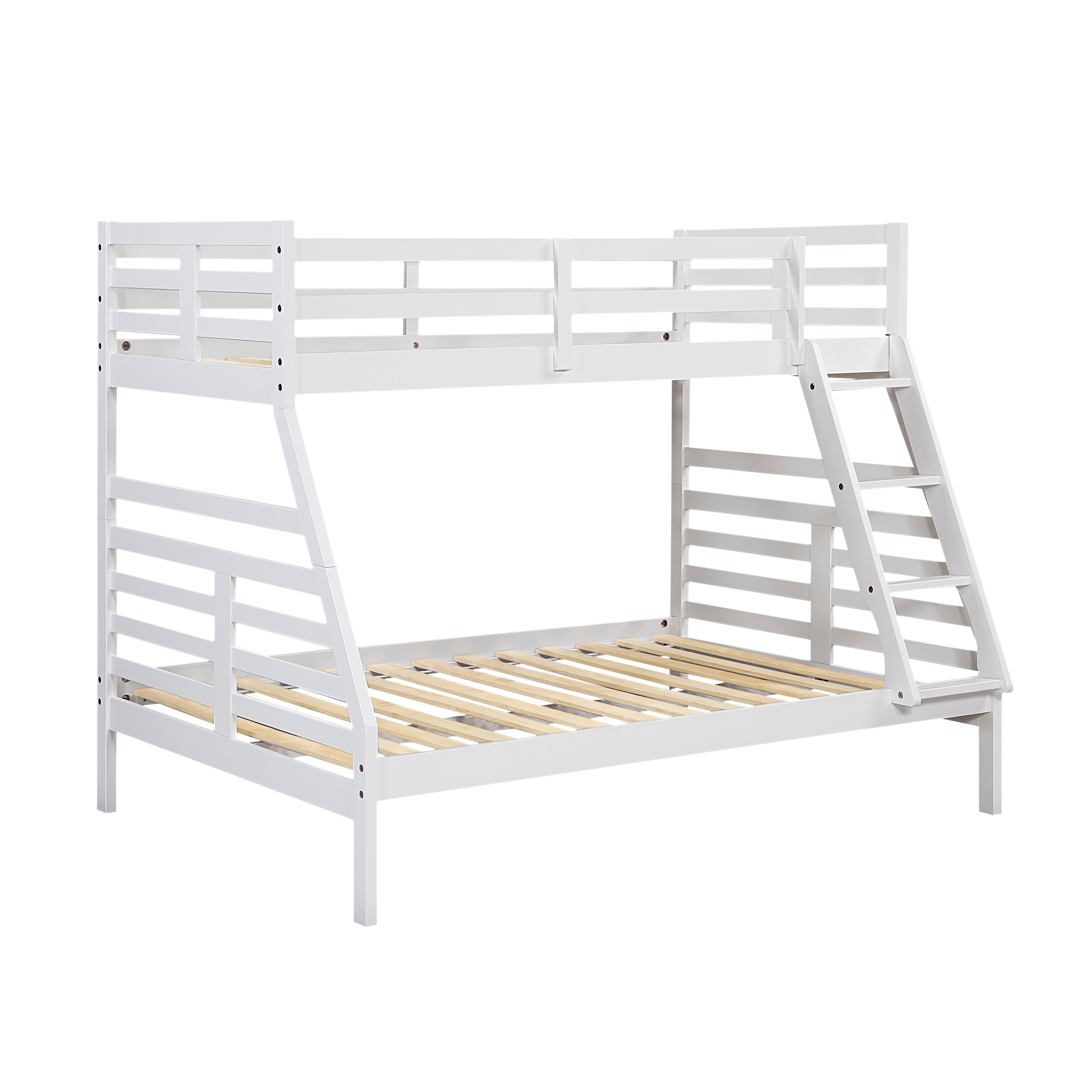 B2026WHTF-1* (3) Twin/Full Bunk Bed - B2026WHTF-1*