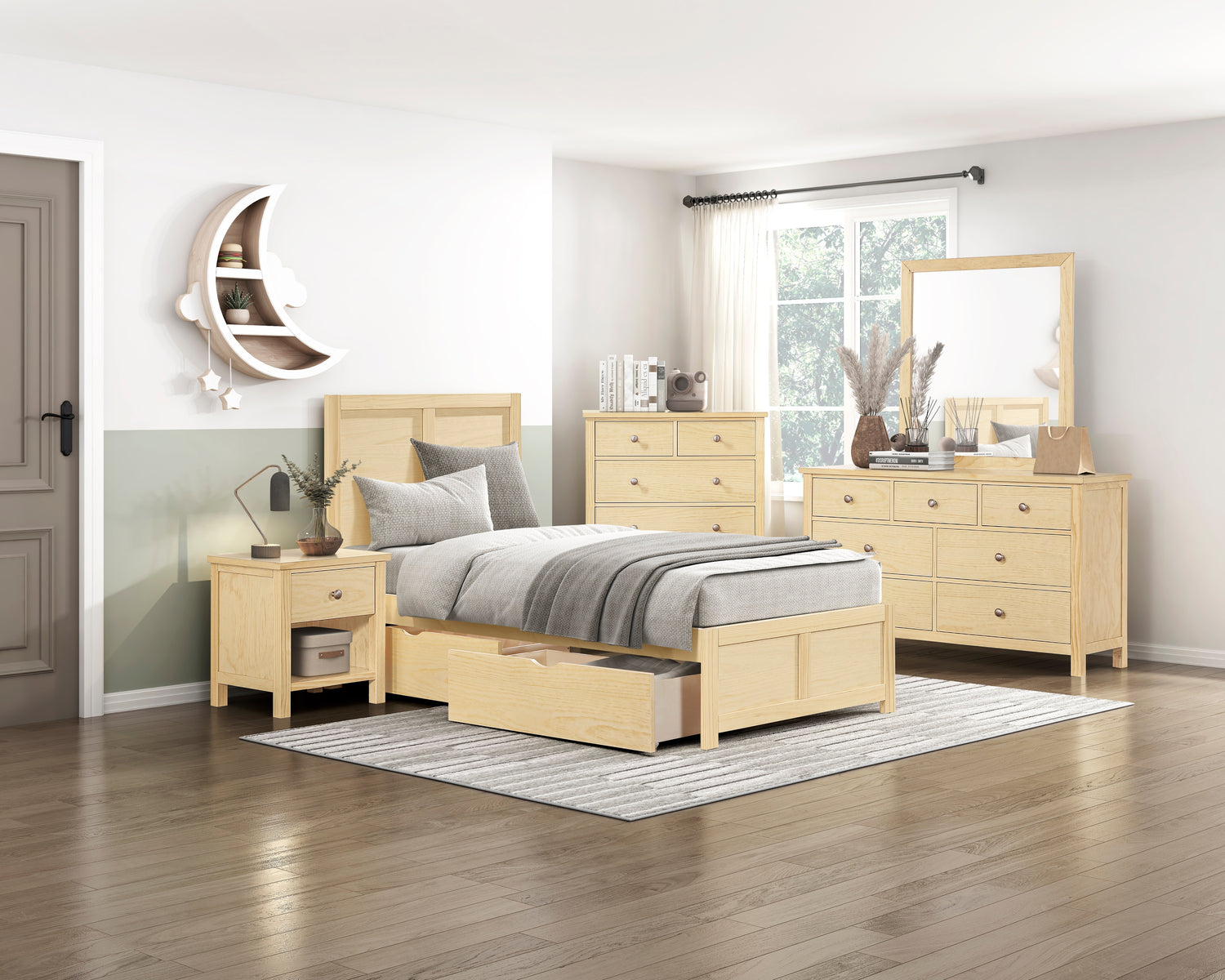 B2043-5D7 7-Drawer Dresser - B2043-5D7