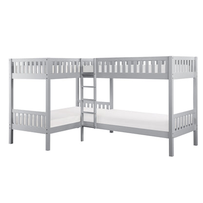B2063CN-1* (3) Corner Bunk Bed - B2063CN-1*