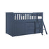 B2083BULL-1*BCDR (5) Low Loft Bunk with Bookcase and Dresser - B2083BULL-1*BCDR