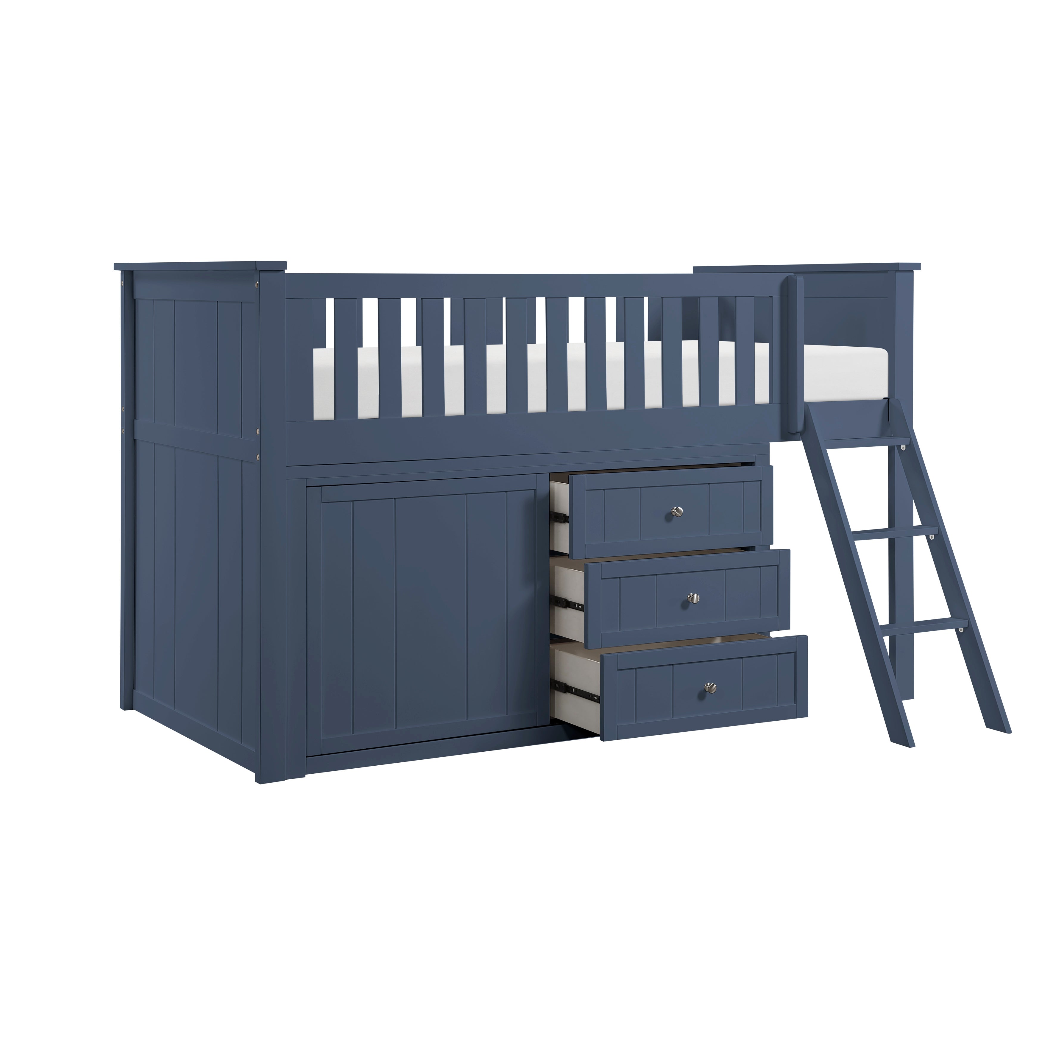 Homelegance Nora Low Loft Bunk Bed - Thumbnail 2