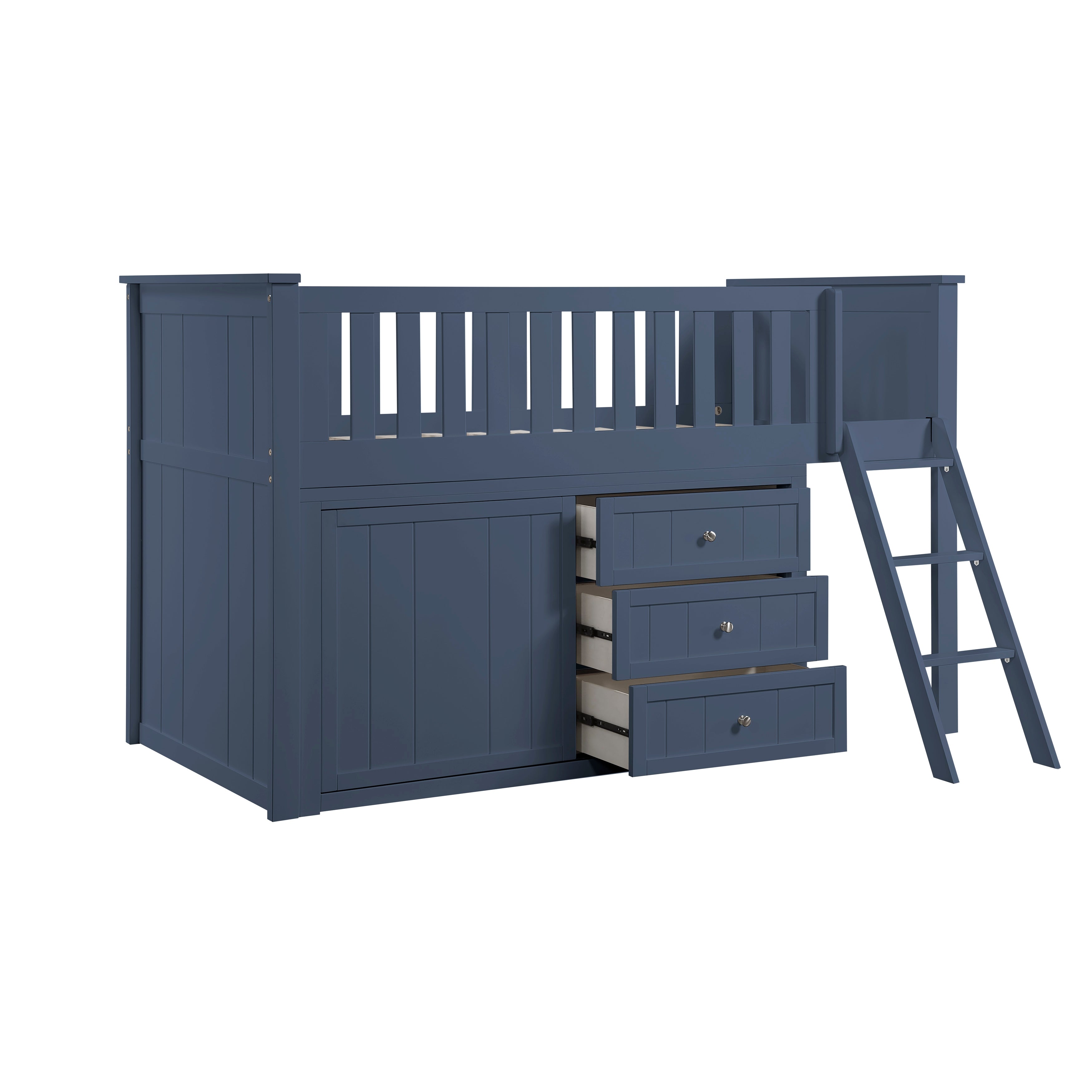 Homelegance Nora Low Loft Bunk Bed - Thumbnail 4