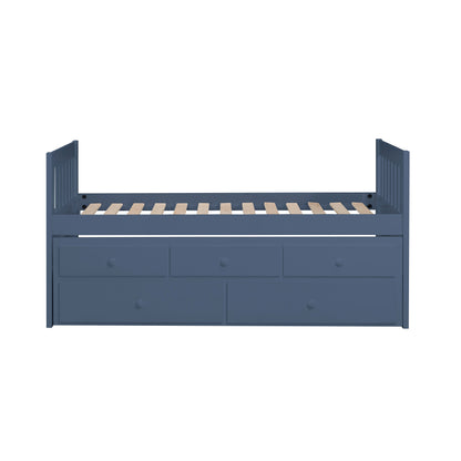 B2083BUPR-1* (2) Twin/Twin Trundle Bed - B2083BUPR-1*