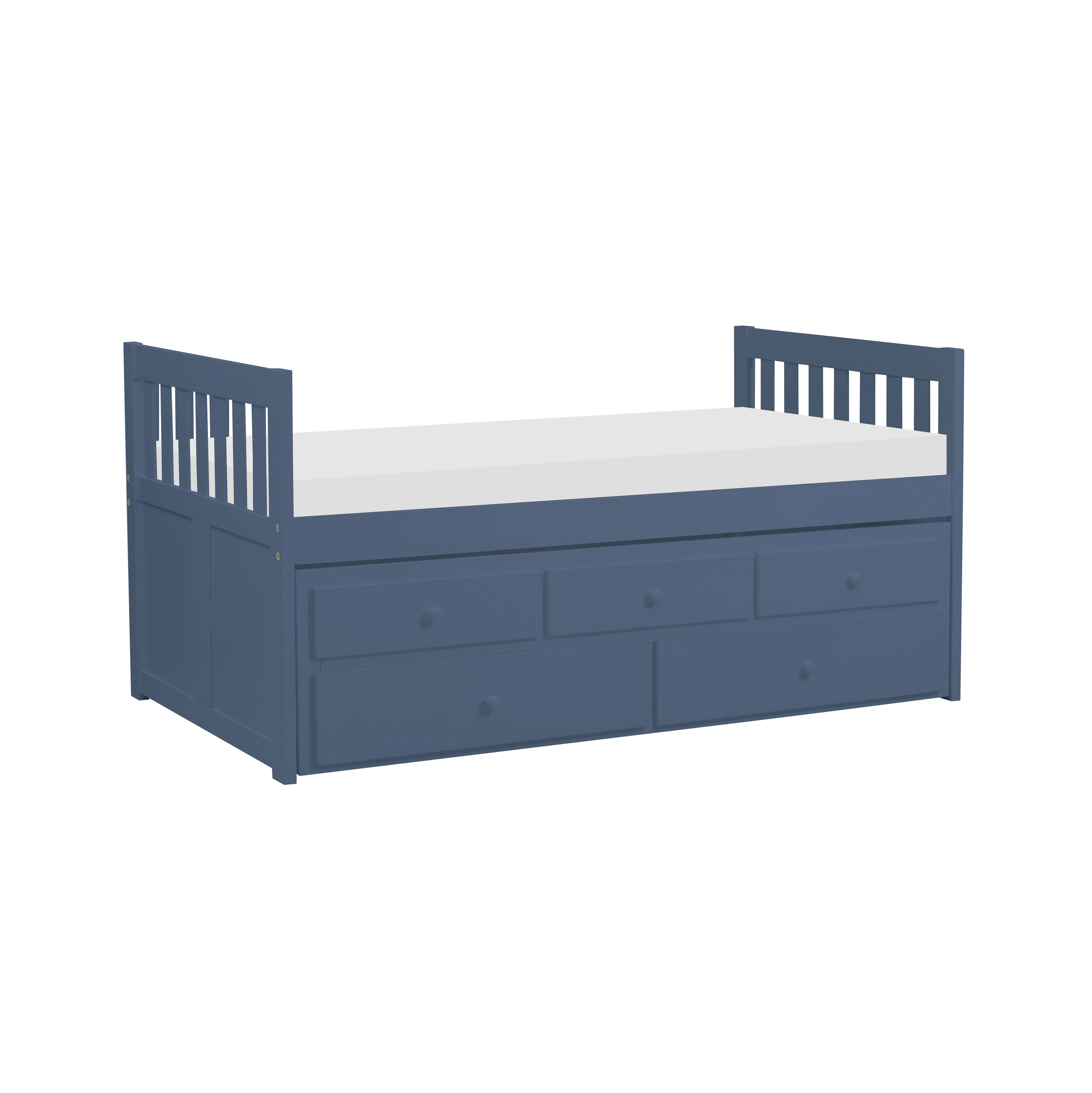 B2083BUPR-1* (2) Twin/Twin Trundle Bed - B2083BUPR-1*