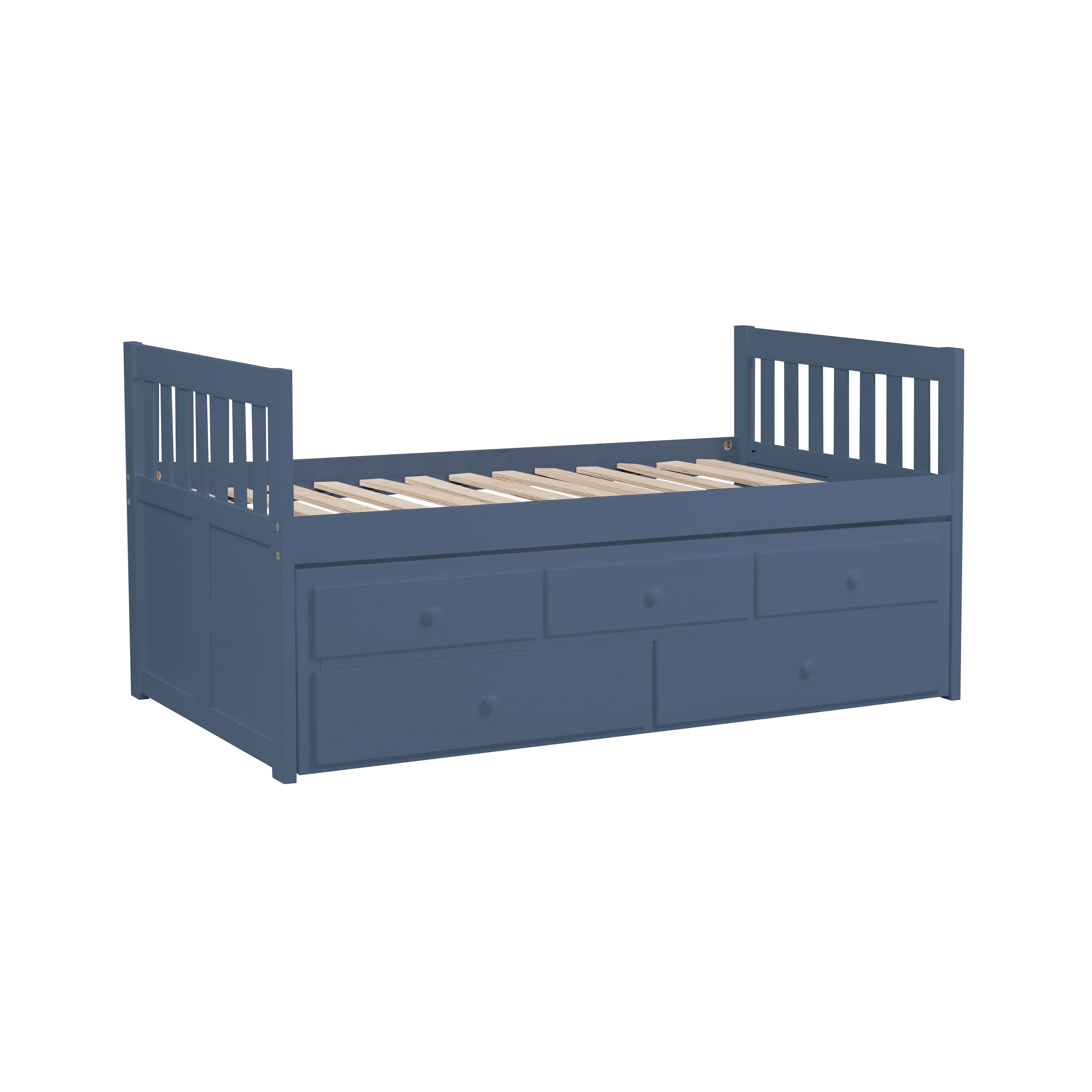 B2083BUPR-1* (2) Twin/Twin Trundle Bed - B2083BUPR-1*