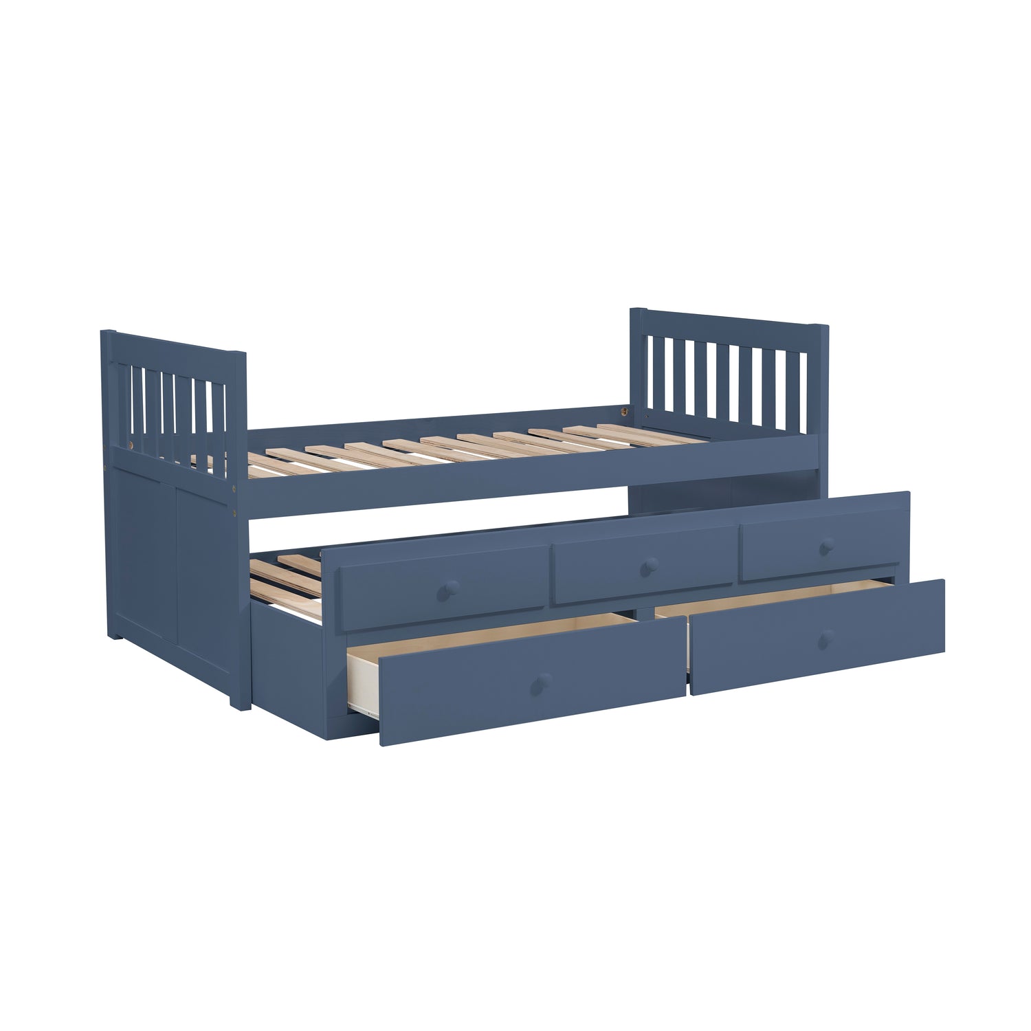 B2083BUPR-1* (2) Twin/Twin Trundle Bed - B2083BUPR-1*