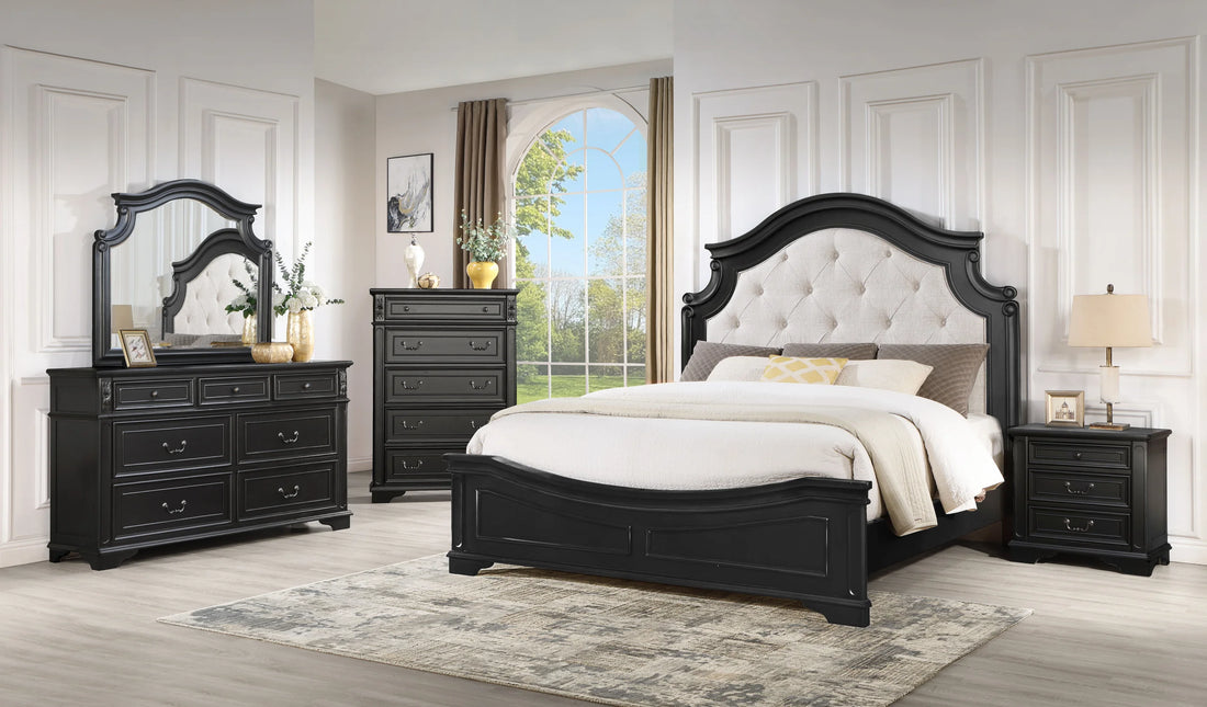 B6020 - 4pc or 5PC Bedroom Set - Queen, King *King 5pc - B6020 4Bedroom Set King 5pc