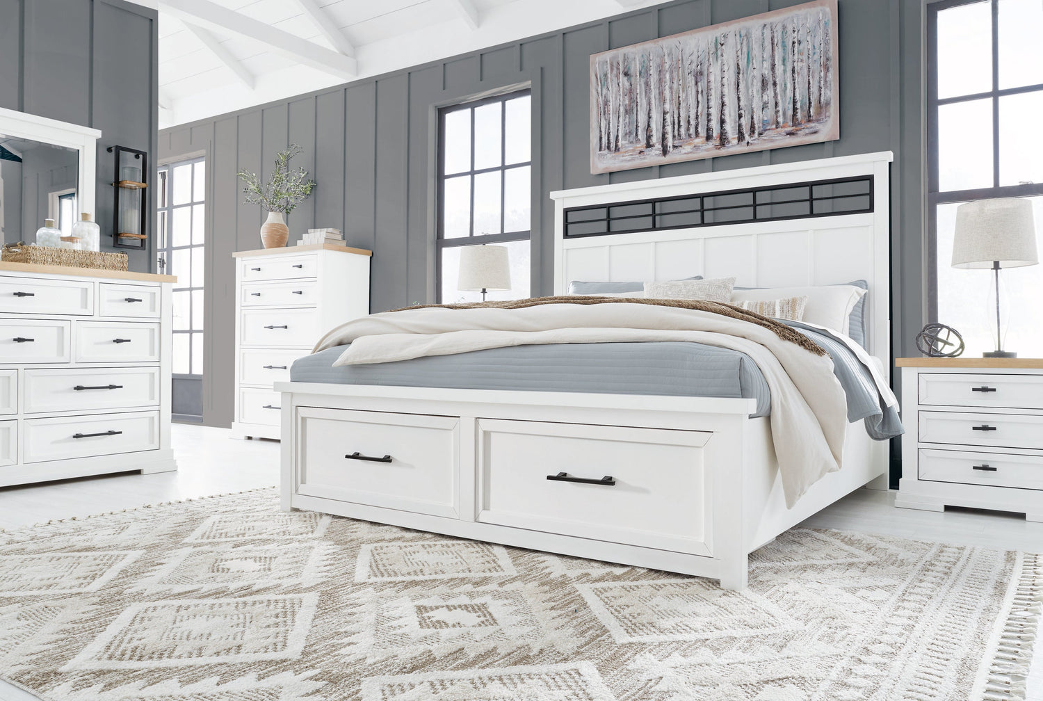 B844 5PC Bedroom Set - Queen, King *5pc Queen - B844 5pc Queen