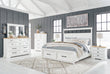 B844 5PC Bedroom Set - Queen, King *Extra Nightstand - B844 Extra Nightstand