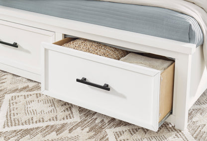 B844 5PC Bedroom Set - Queen, King *Extra Nightstand - B844 Extra Nightstand