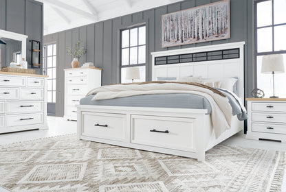 B844 5PC Bedroom Set - Queen, King *Extra Nightstand - B844 Extra Nightstand