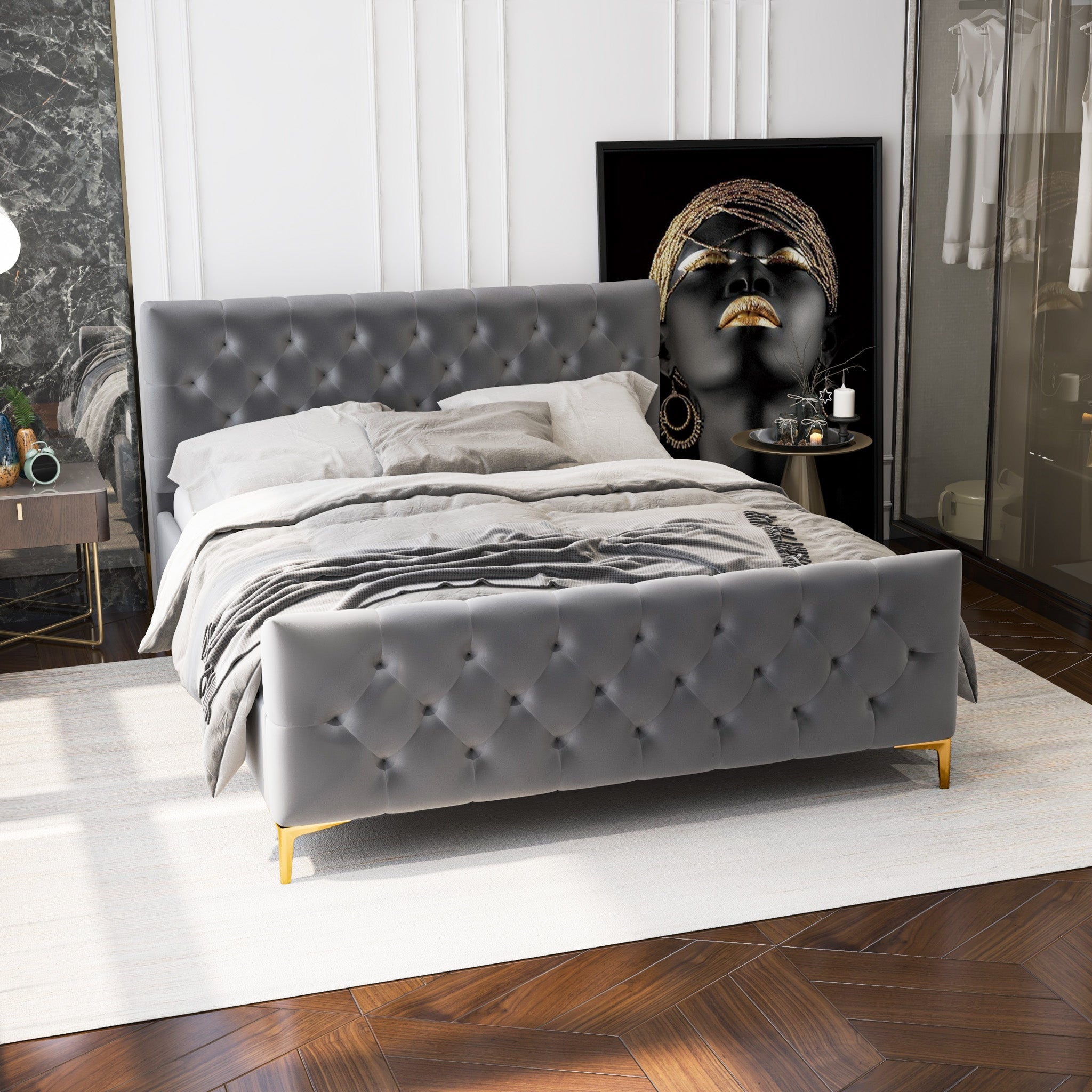 Ashcroft Furniture Bailey Bed - Thumbnail 3