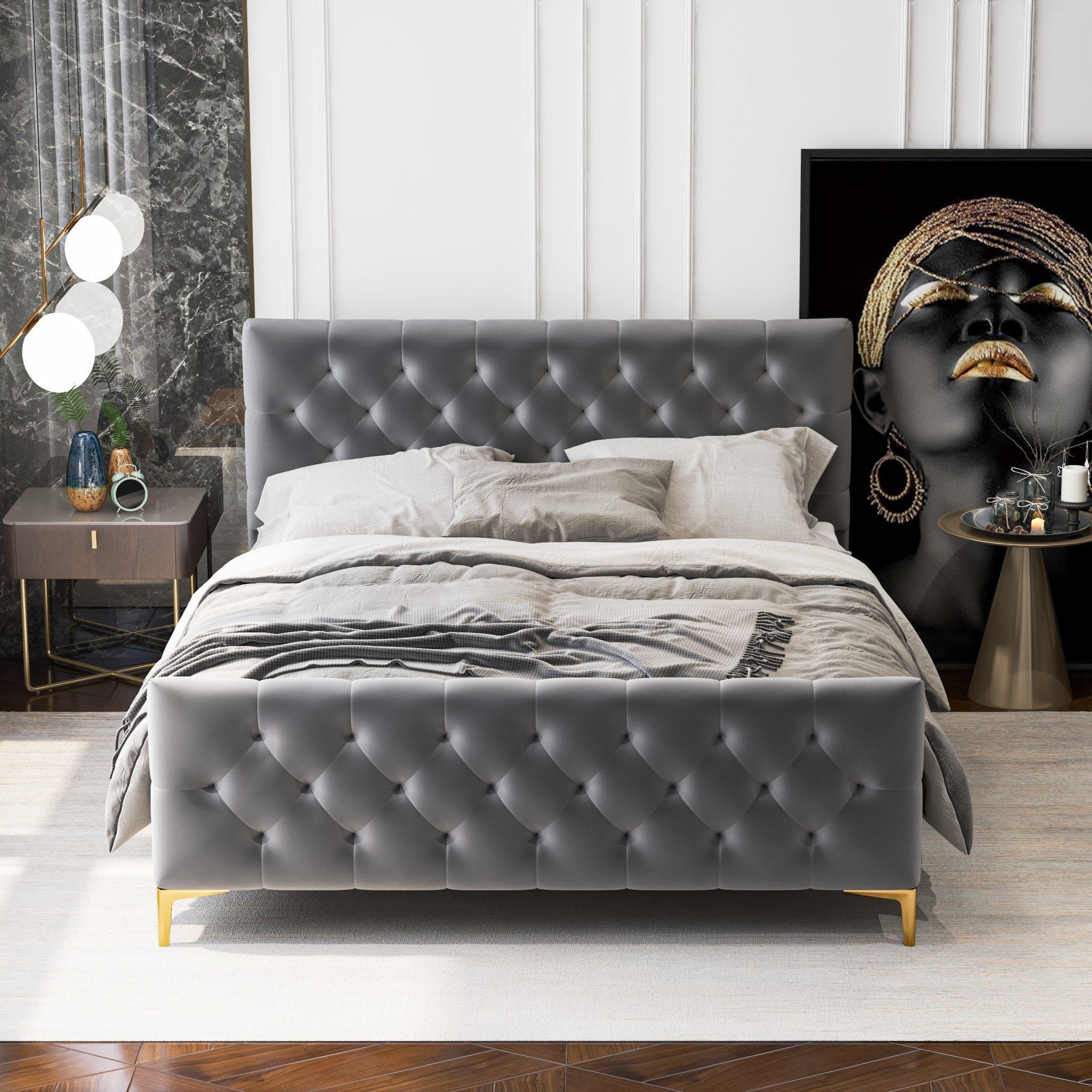 Ashcroft Furniture Bailey Bed - Thumbnail 5