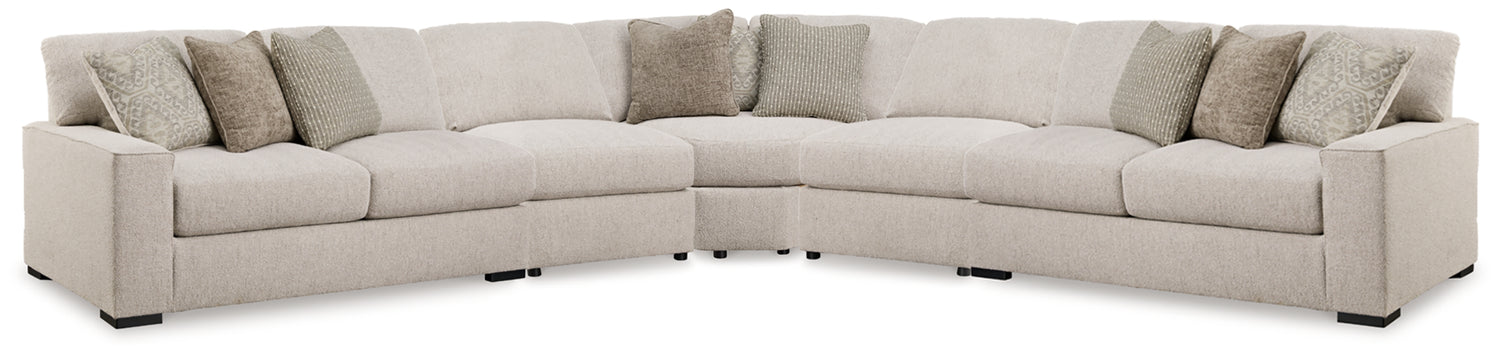 Ballyton Sand 5-Piece Sectional - 25102S3