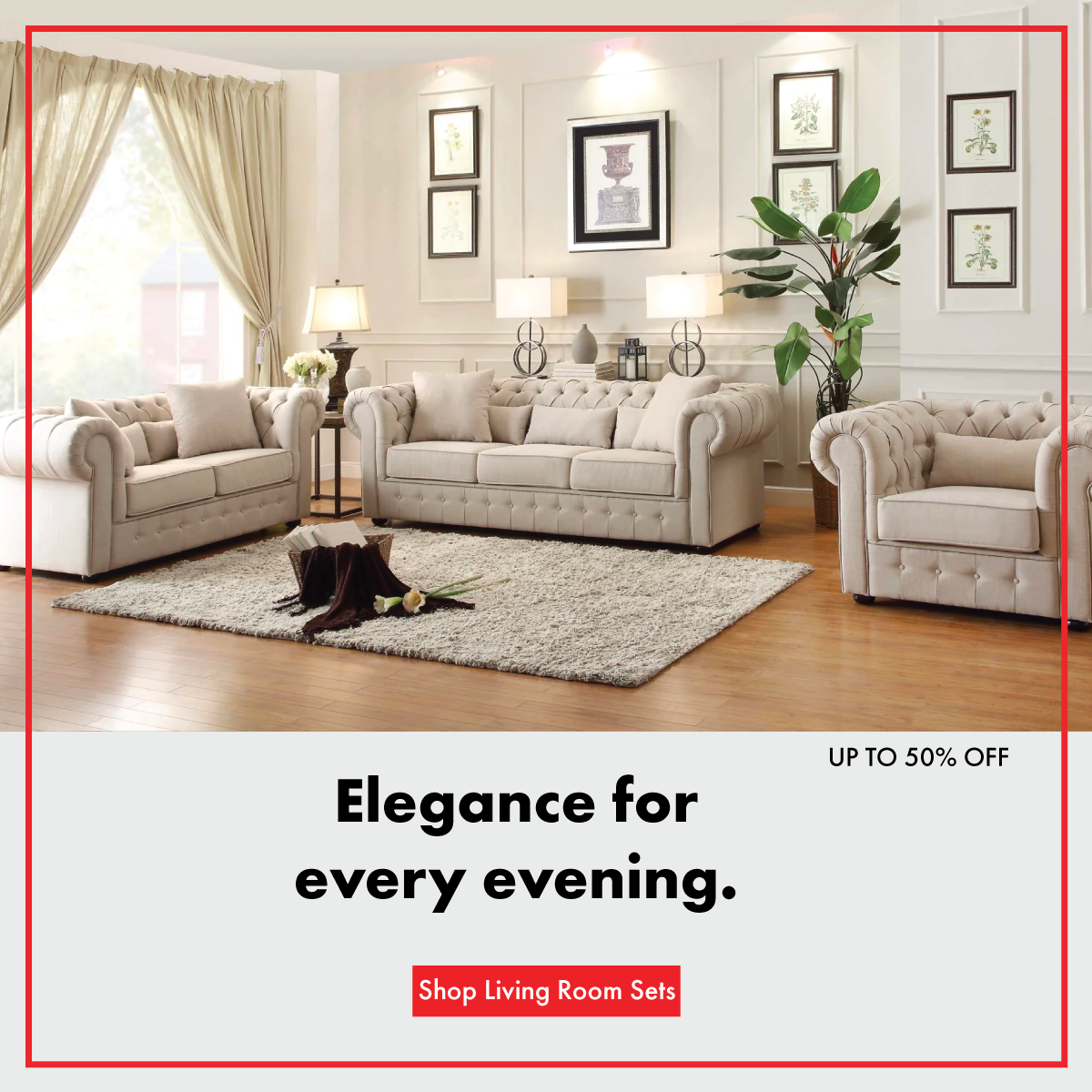 Living Room Furniture banner