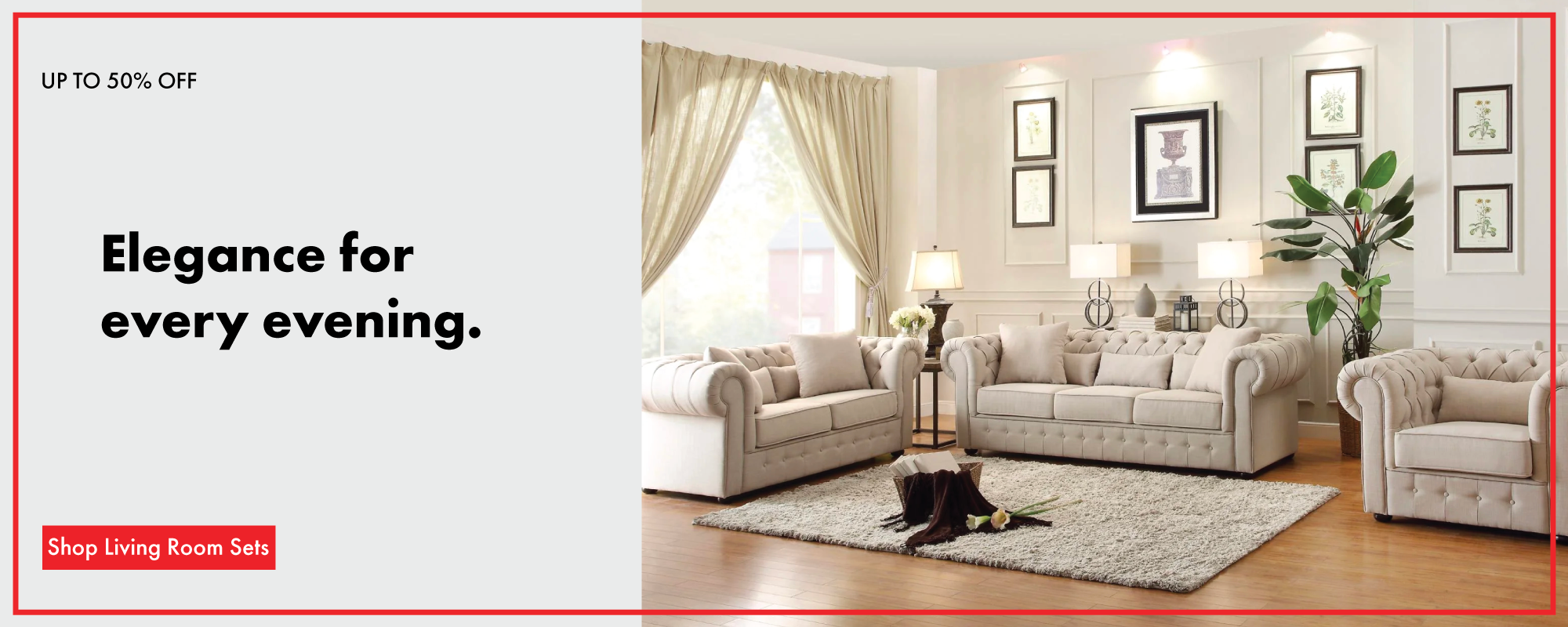 Living Room Furniture banner