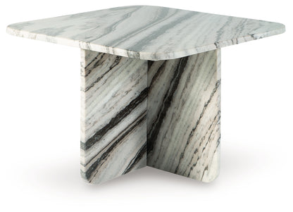 Baretton Black/White/Taupe Accent Coffee Table - A4000670