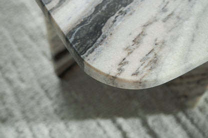 Baretton Black/White/Taupe Accent Coffee Table - A4000670