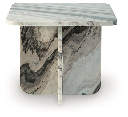 Baretton Black/White/Taupe Accent Coffee Table - A4000671