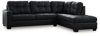 Barlin Mills Carbon 2-Piece Sectional with Chaise - 17004S2