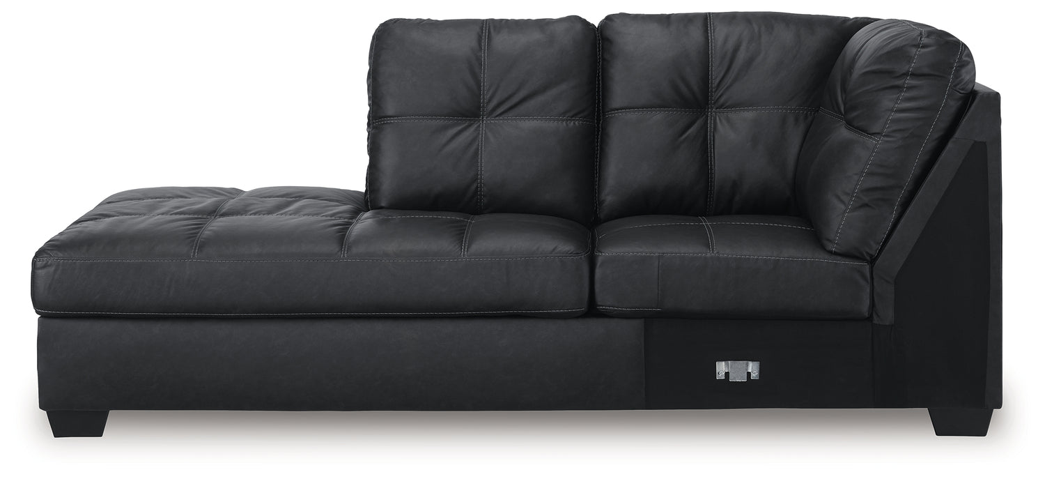 Barlin Mills Carbon Left-Arm Facing Corner Chaise - 1700416