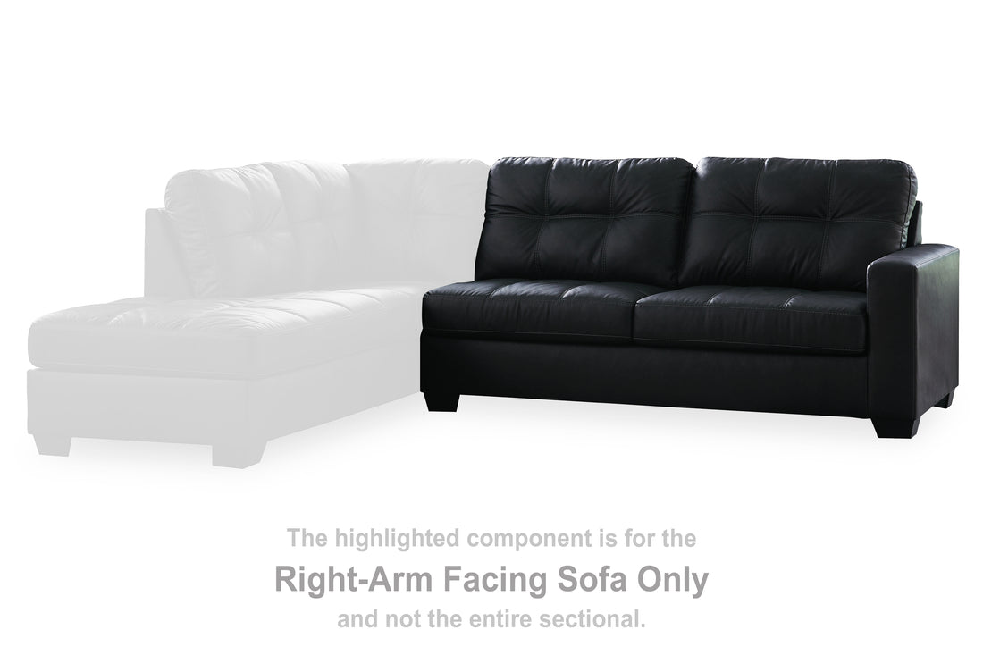 Barlin Mills Carbon Right-Arm Facing Sofa - 1700467