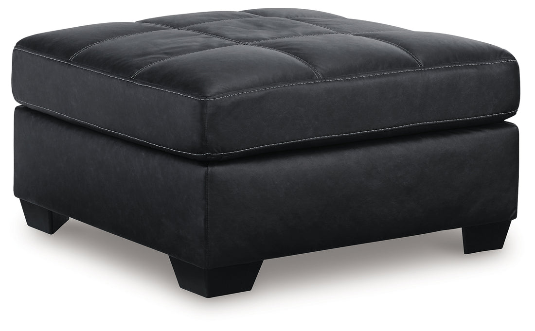 Barlin Mills Loveseat and Oversized Ottoman - 17004U3