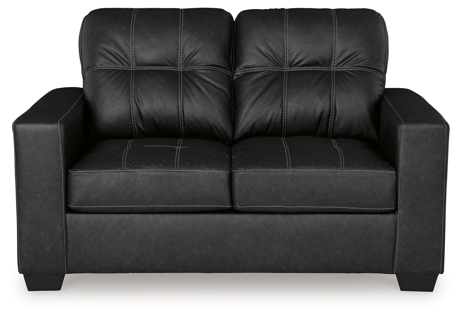 Barlin Mills Loveseat and Oversized Ottoman - 17004U3