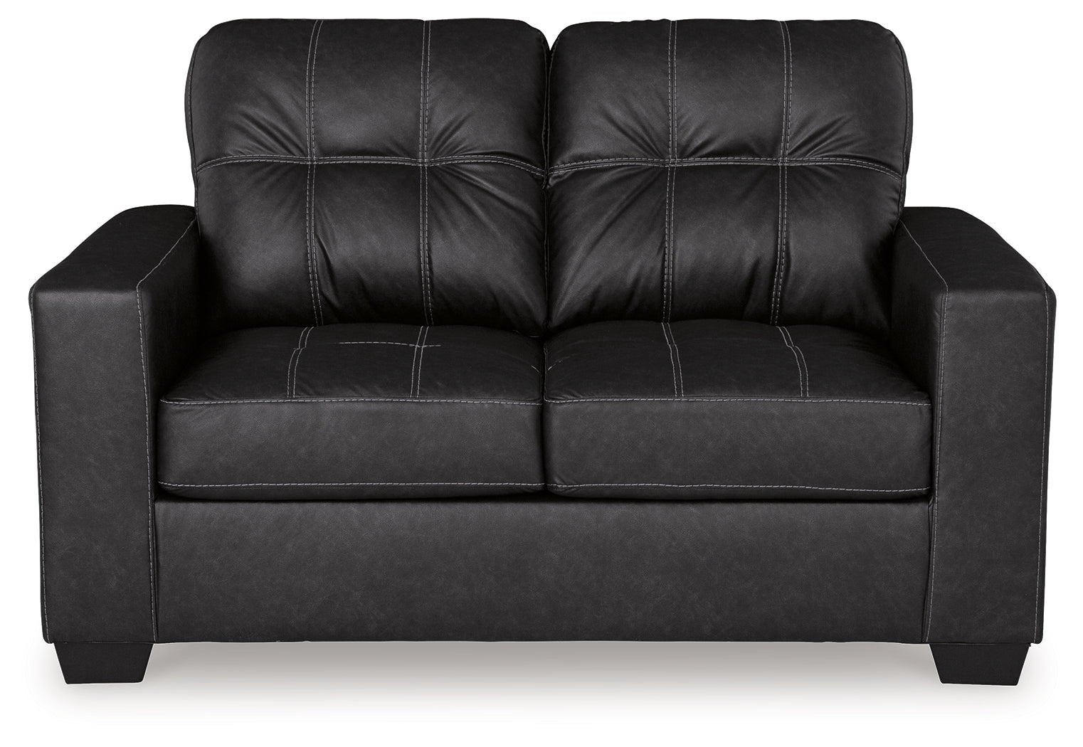 Barlin Mills Loveseat and Oversized Ottoman - 17004U3