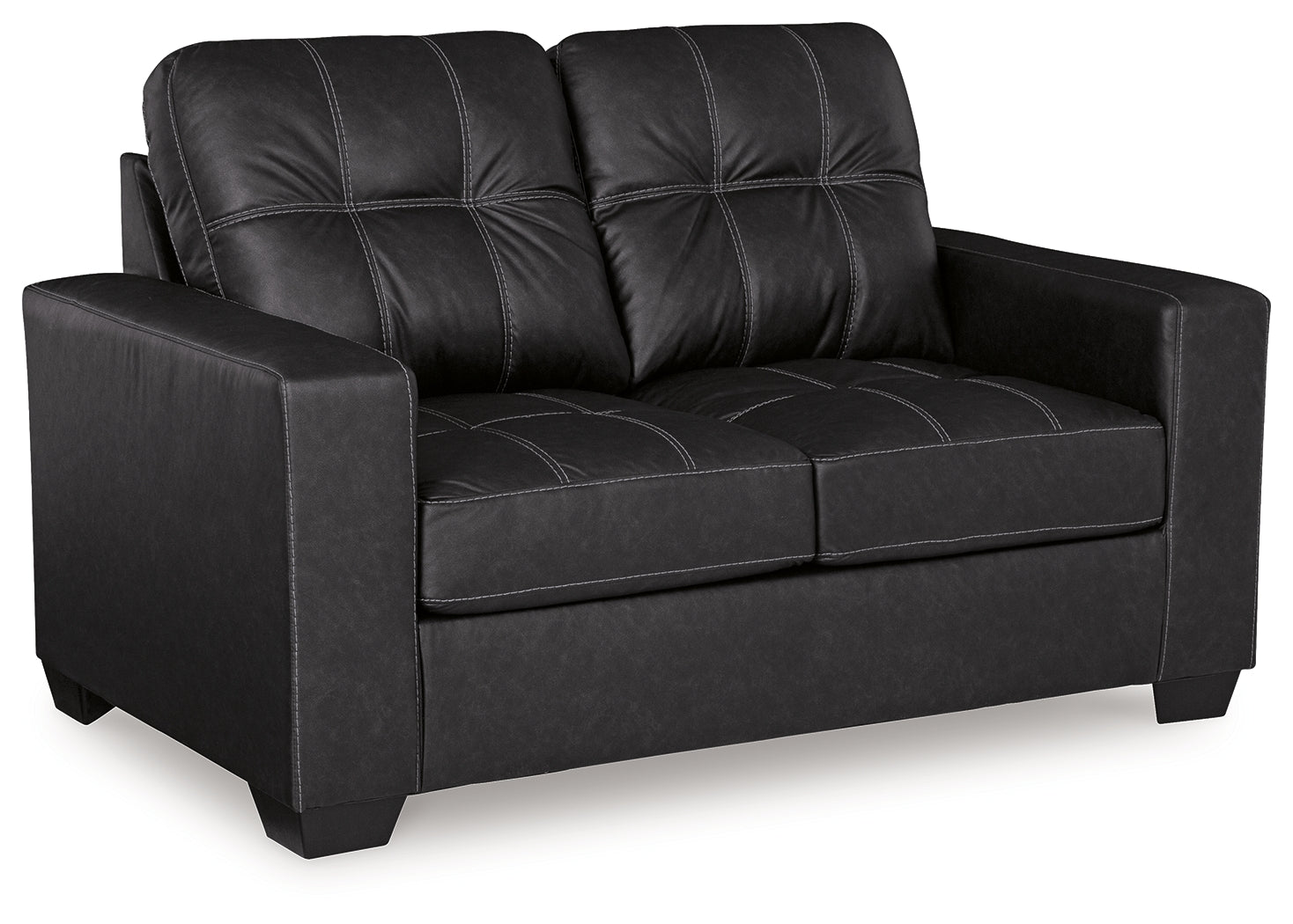 Barlin Mills Loveseat and Oversized Ottoman - 17004U3