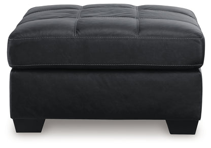 Barlin Mills Recliner and Oversized Accent Ottoman - 17004U4