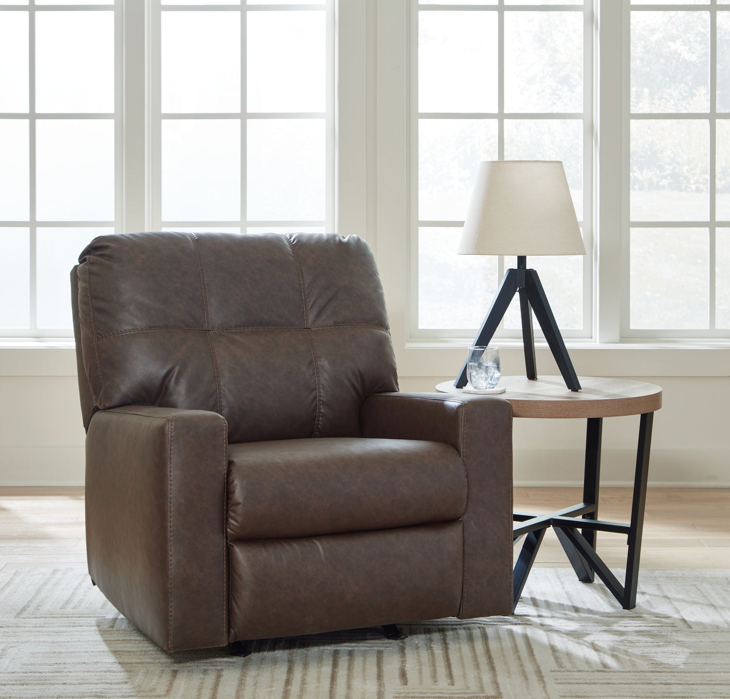 Barlin Mills Sofa and Recliner - 17003U3