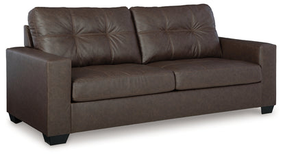 Barlin Mills Umber Sofa, Loveseat and Recliner - 17003U2