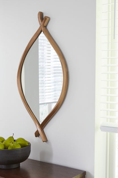 Bartner Antique Gold Finish Accent Mirror - A8010340