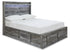 Baystorm Full Panel Storage Bed and Nightstand - B221B91