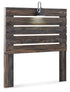Baystorm Gray Full Panel Headboard, Chest and Nightstand - B221B60