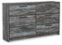 Baystorm Gray Full Panel Headboard, Dresser and Nightstand - B221B59