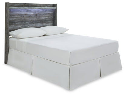 Baystorm Gray Full Panel Headboard, Dresser and Nightstand - B221B59