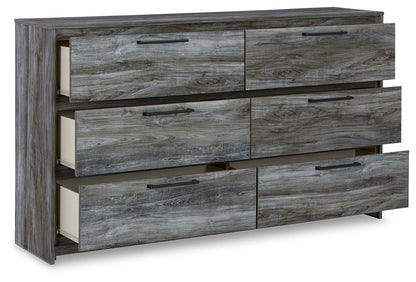 Baystorm Gray King Storage Bed, Dresser and 2 Nightstands - B221B75