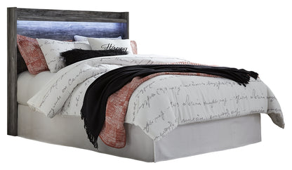 Baystorm Gray Queen Panel Headboard, Dresser, Mirror, Chest and Nightstand - B221B78