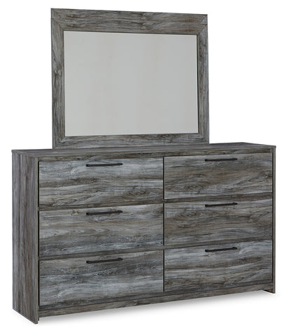 Baystorm King Storage Bed, Dresser, Mirror, Chest and 2 Nightstands - B221B86
