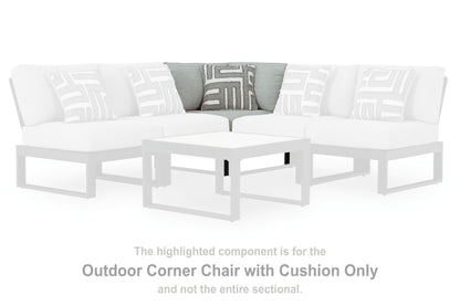 Beachloft Black 6-Piece Outdoor Sectional - P490P1