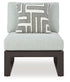 Beachloft Black/Gray 5-Piece Outdoor Sectional - P490P2