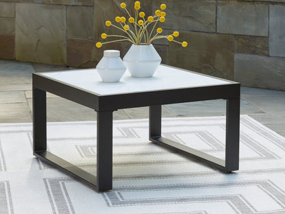 Beachloft Black/Gray Outdoor Coffee Table - P490-708