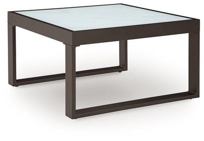 Beachloft Black/Gray Outdoor Coffee Table - P490-708