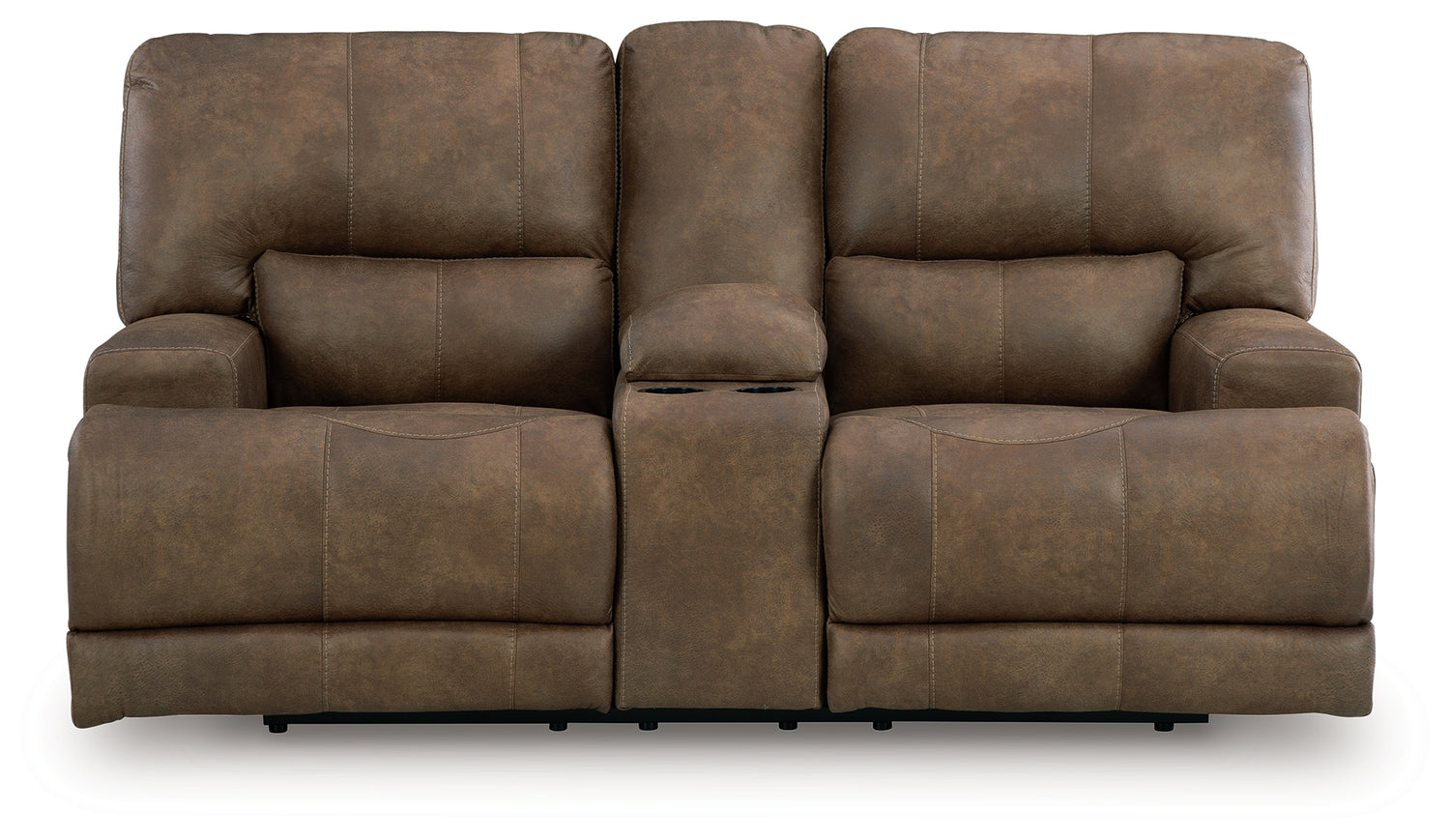 Beckley Place Earth Power Reclining Loveseat with Console - PC9180218